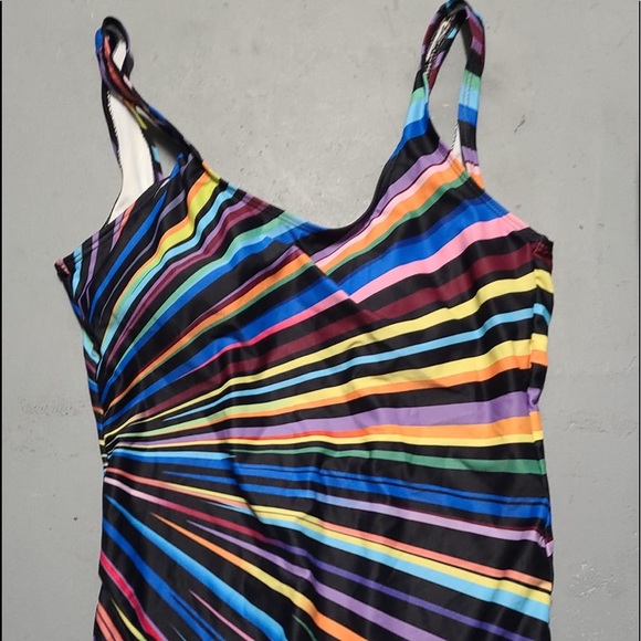 Plus Size sexy multi color MONOKINI SWIMSUIT - Picture 5 of 6